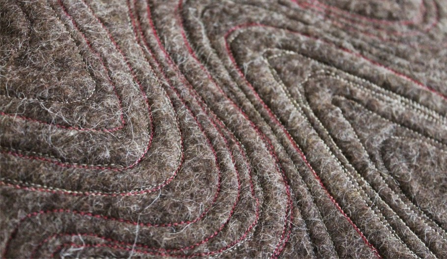 Валяние войлочных ковров