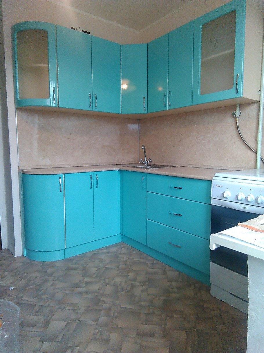 Бирюзовая кухня