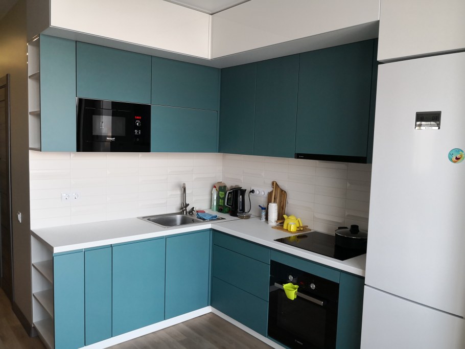 Бирюзовая кухня