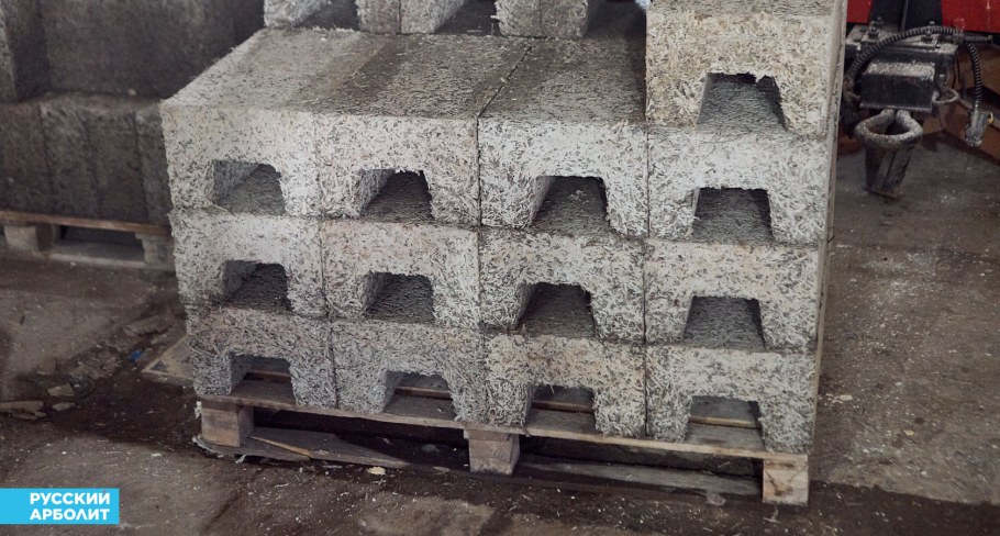 Арболитовый армоблок
