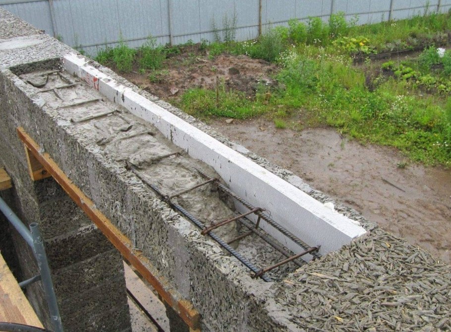 Арболитовая несъемная опалубка