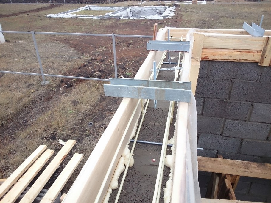 Опалубка армопояса УСБ