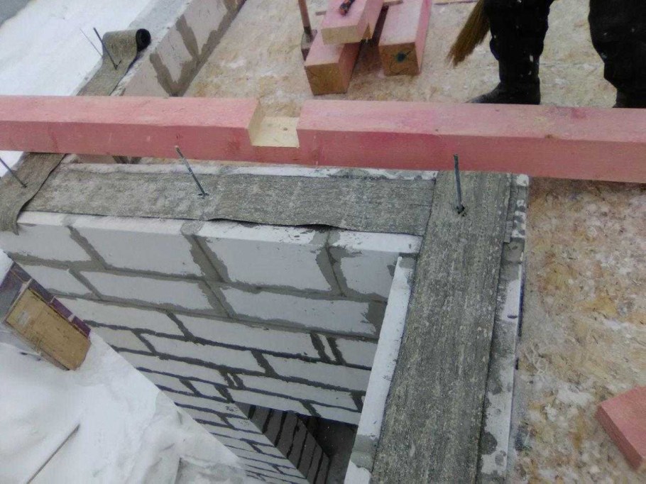 Отсечная гидроизоляция под мауэрлат