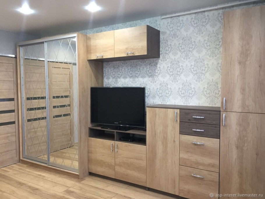 Дуб Небраска натуральный шкаф