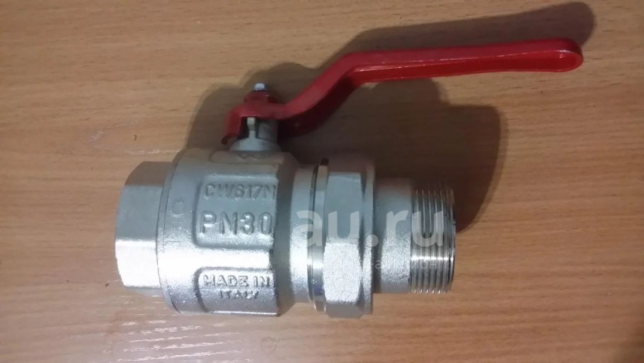 Кран шаровый 1 американка ITAP