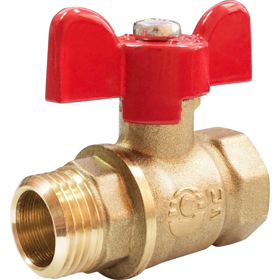 Кран шаровый латунный Broen Ballofix