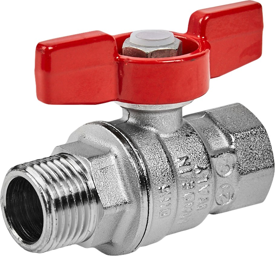 Кран шаровый ВР-НР, 1/2"Х 1/2"