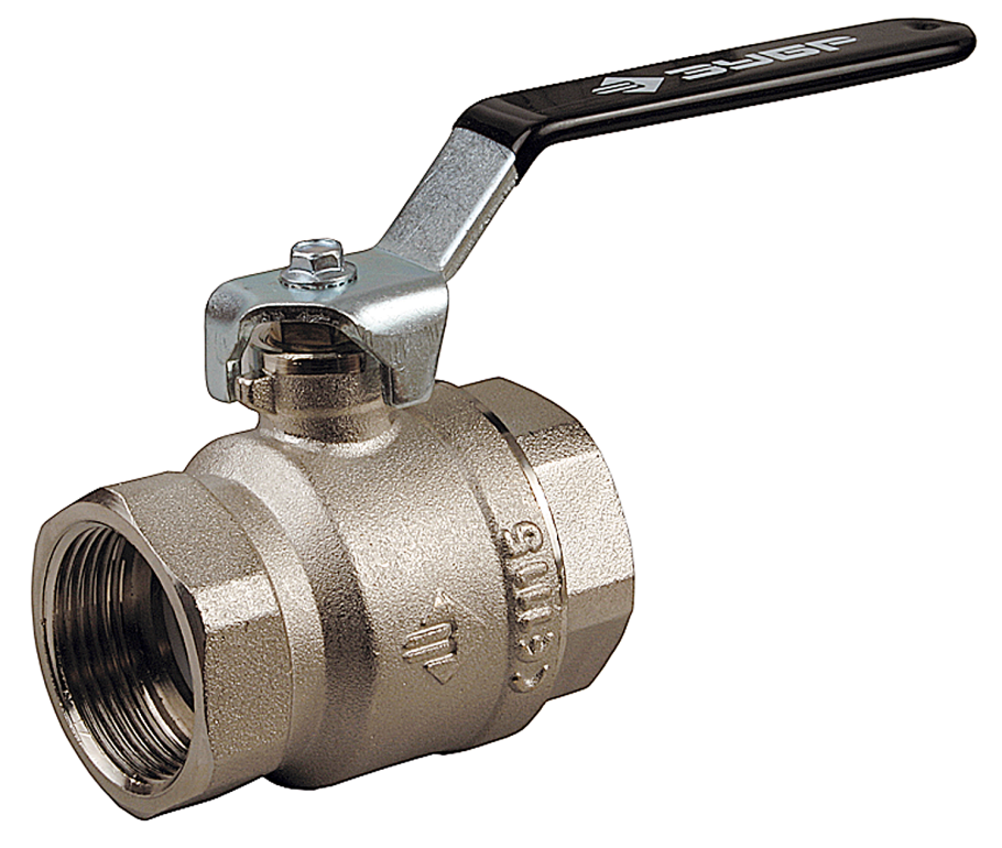 Кран шаровый ЗУБР 4-51320-C-3/2 муфтовый (ВР/ВР), латунь