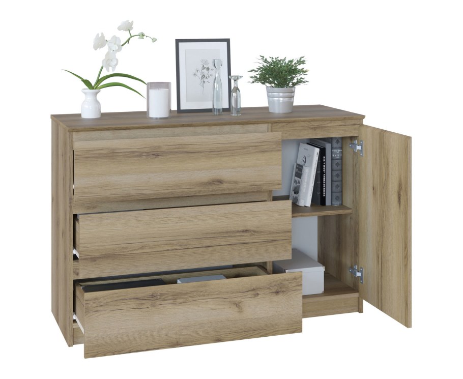 Комод Сокол т-2р дуб Юкон