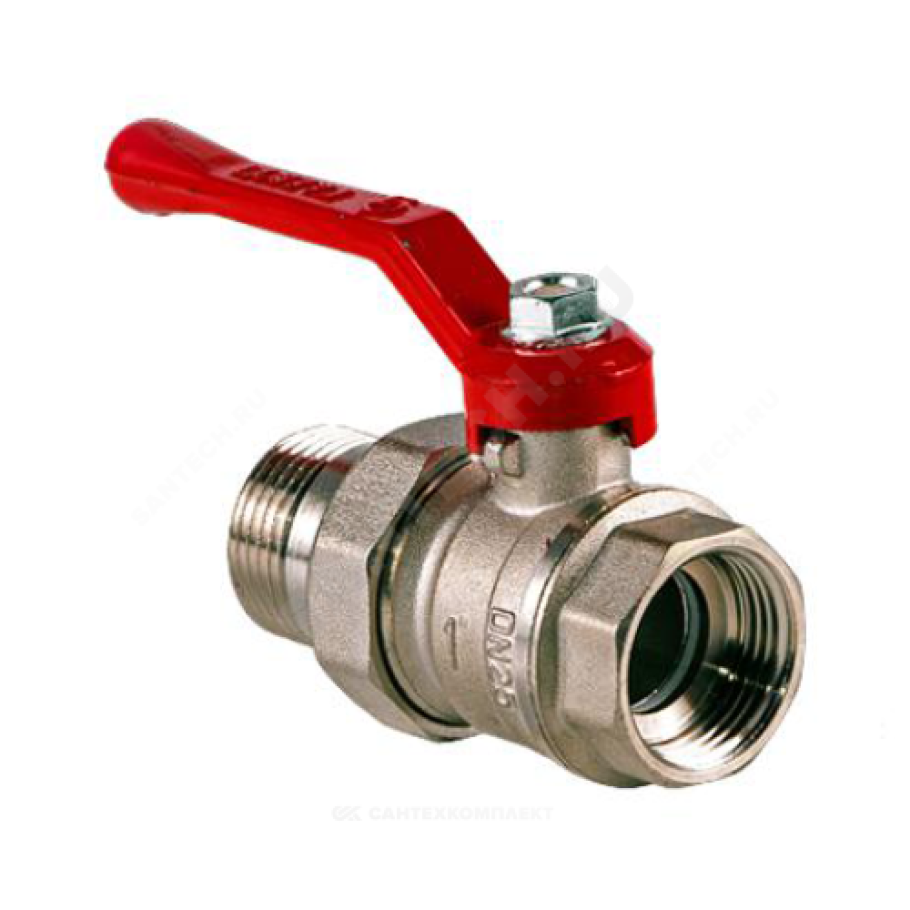 Кран шаровой 11б27п1 ду25 1' ВВ ручка рычаг (LD Pride 47.25.в-в.р)