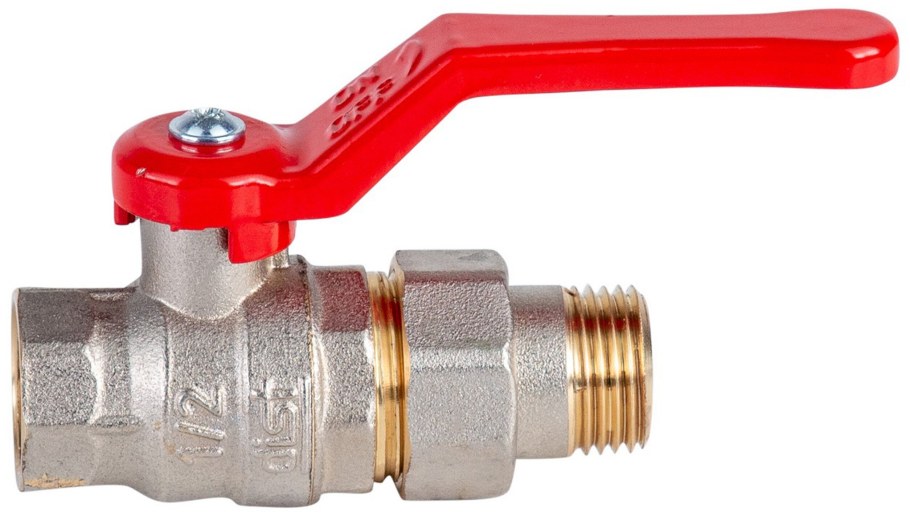 Кран шаровый латунный д15