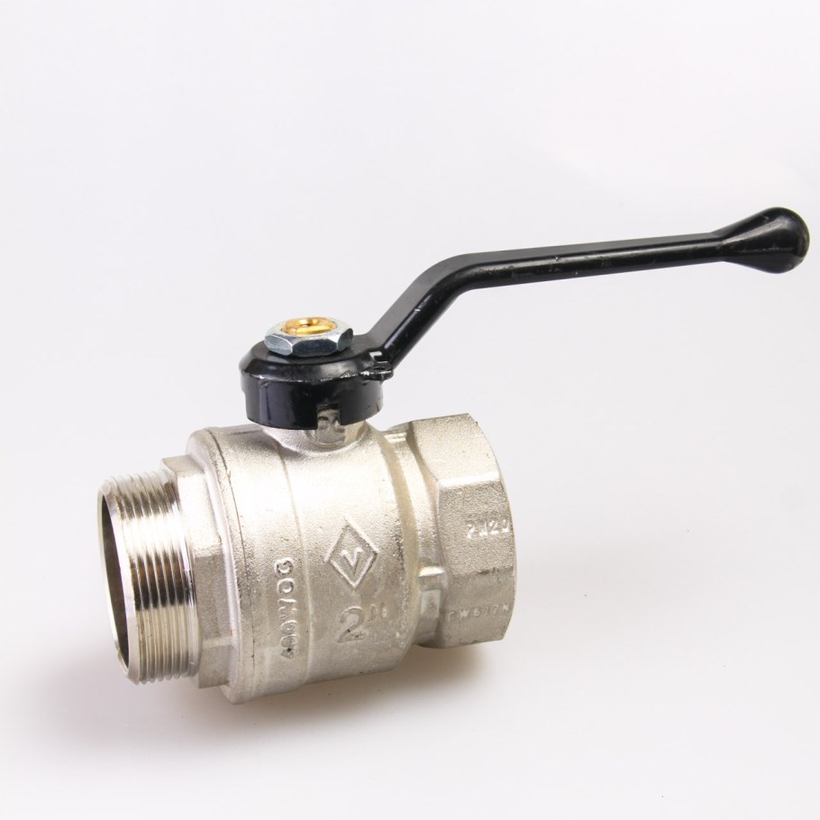 Кран шаровый Bugatti Oregon 03000163 муфтовый (ВР/ВР), латунь