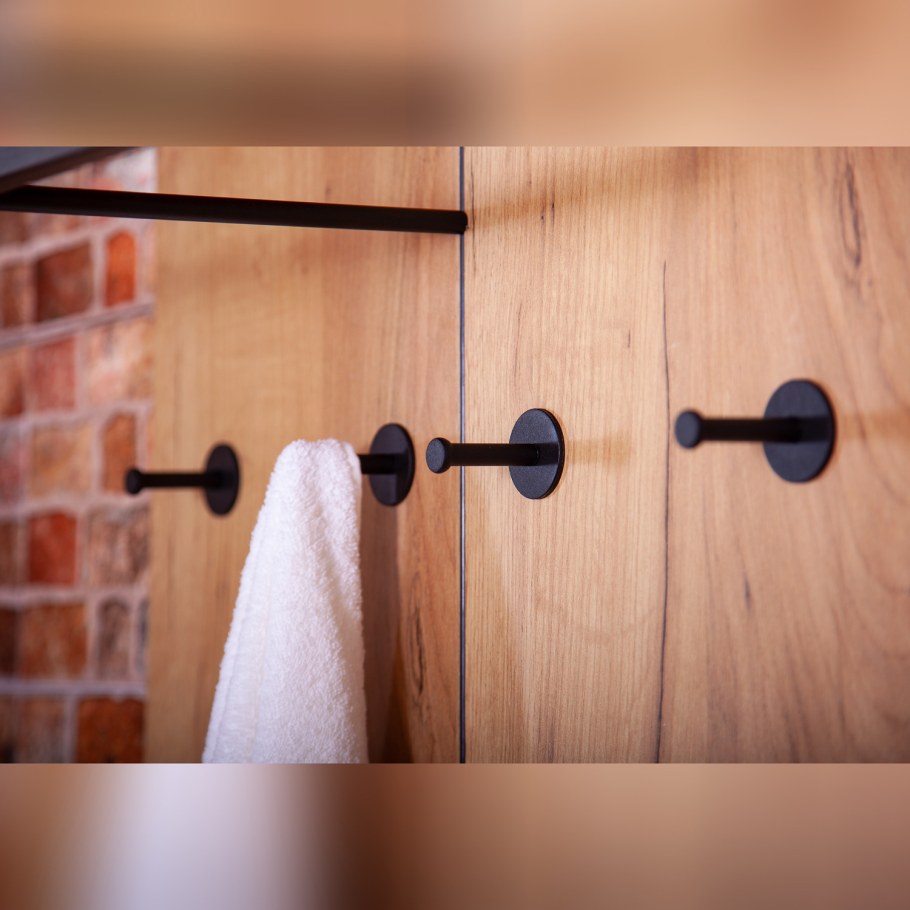 Вешалка настенная лофт 60 метрополитен грей