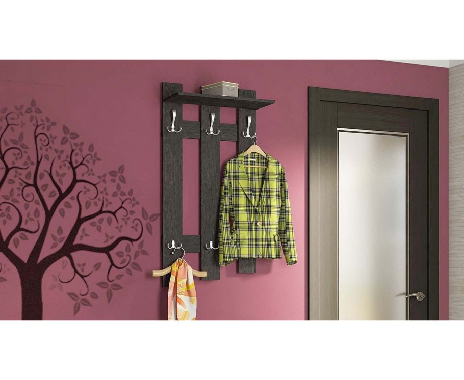 Вешалка ТРИЯ арт мини венге цаво