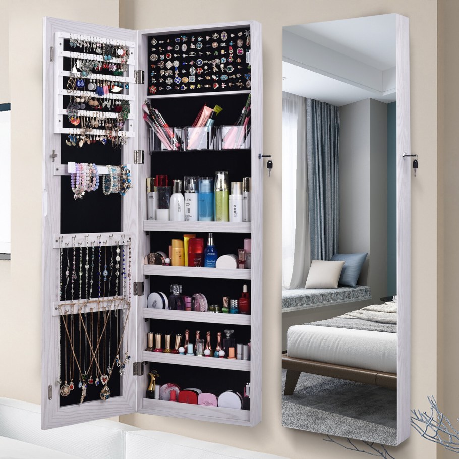 Настенный шкаф-зеркало для украшений Smart Bird Omi 25 в Москве