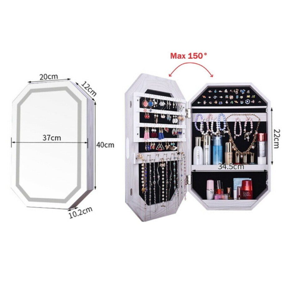 Настенный шкаф с зеркалом Omi 27b