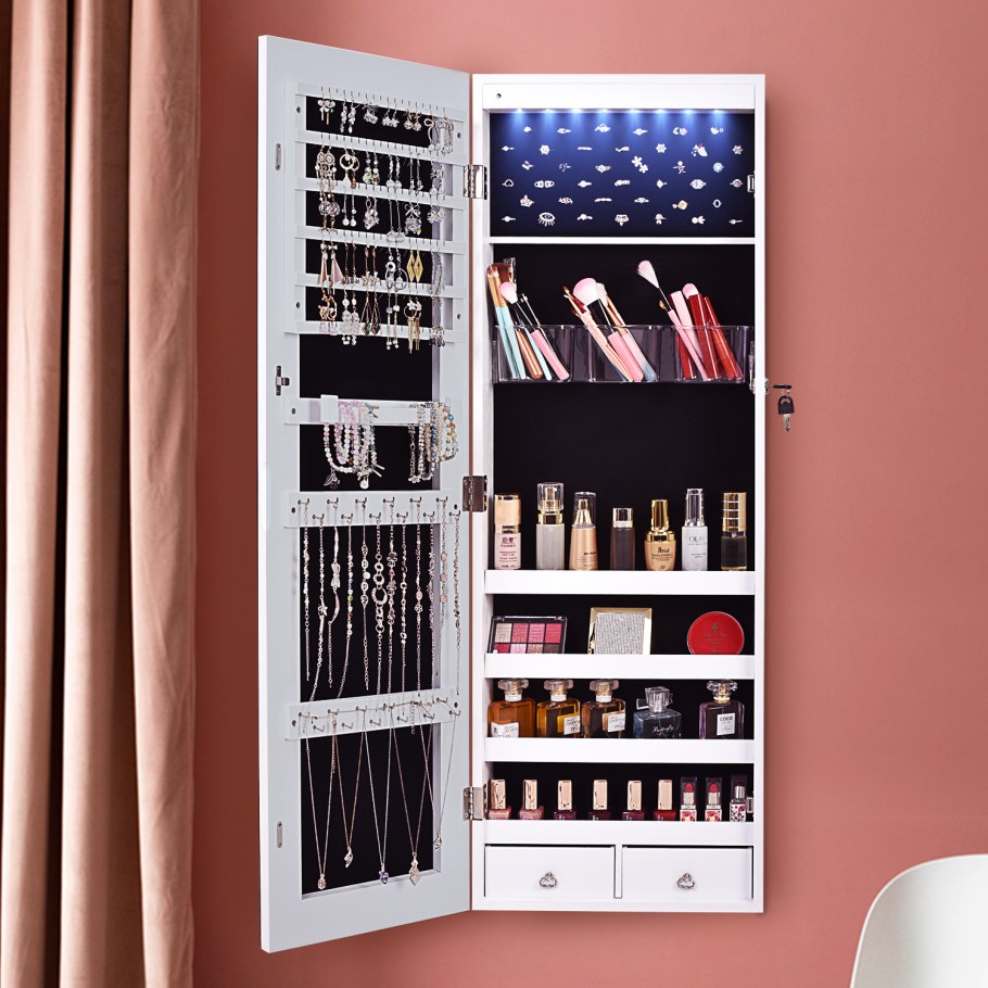 Зеркало-шкаф, 37х10х108 см