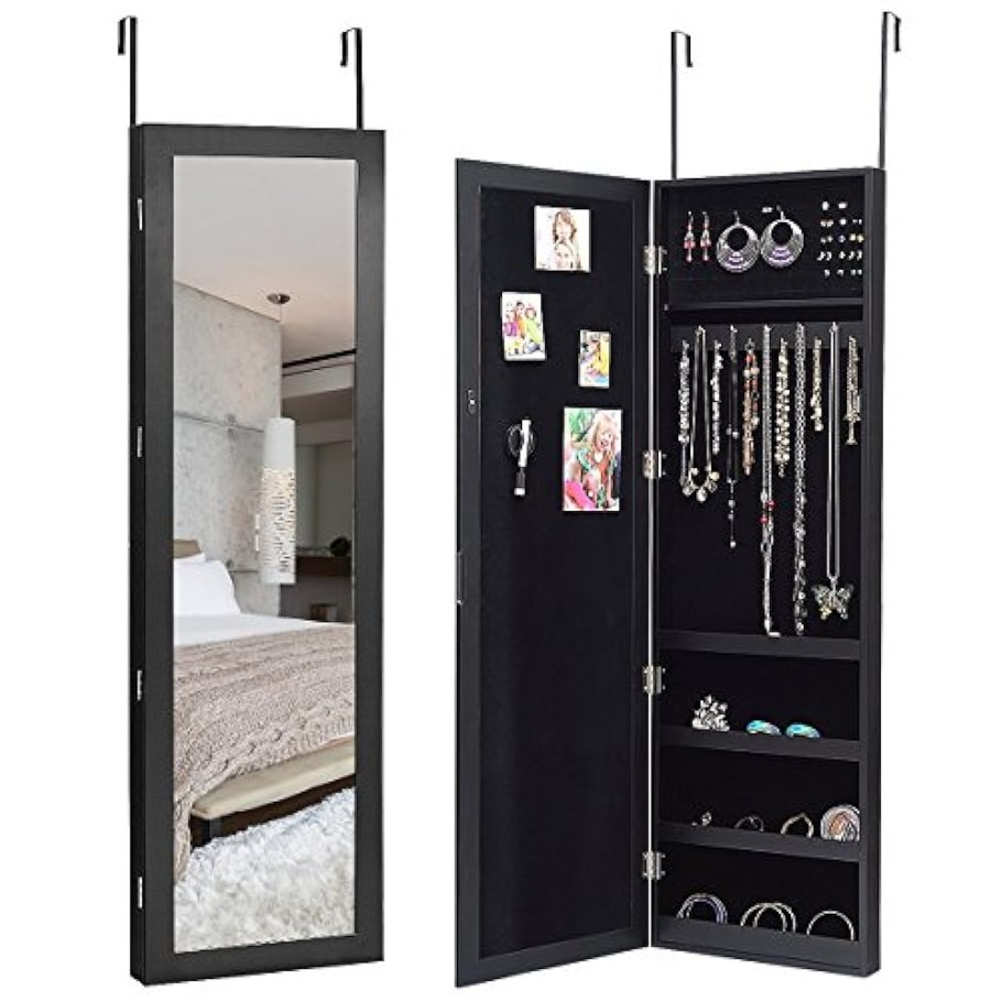 Зеркало шкаф для бижутерии маленькое Zora