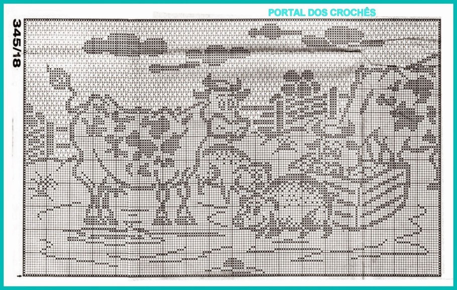 Филейное вязание занавески схемы