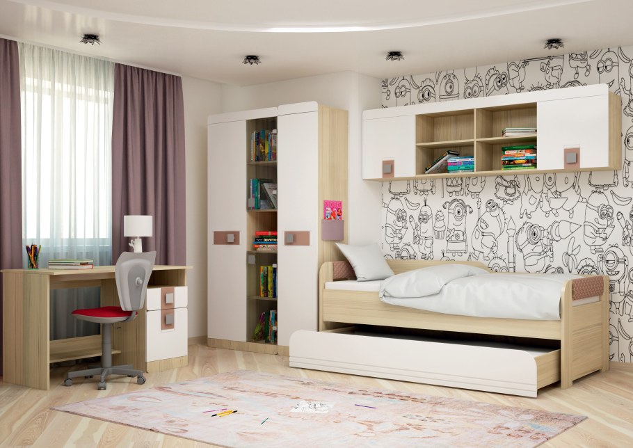 Кровать стиль 900.1 Аквилон