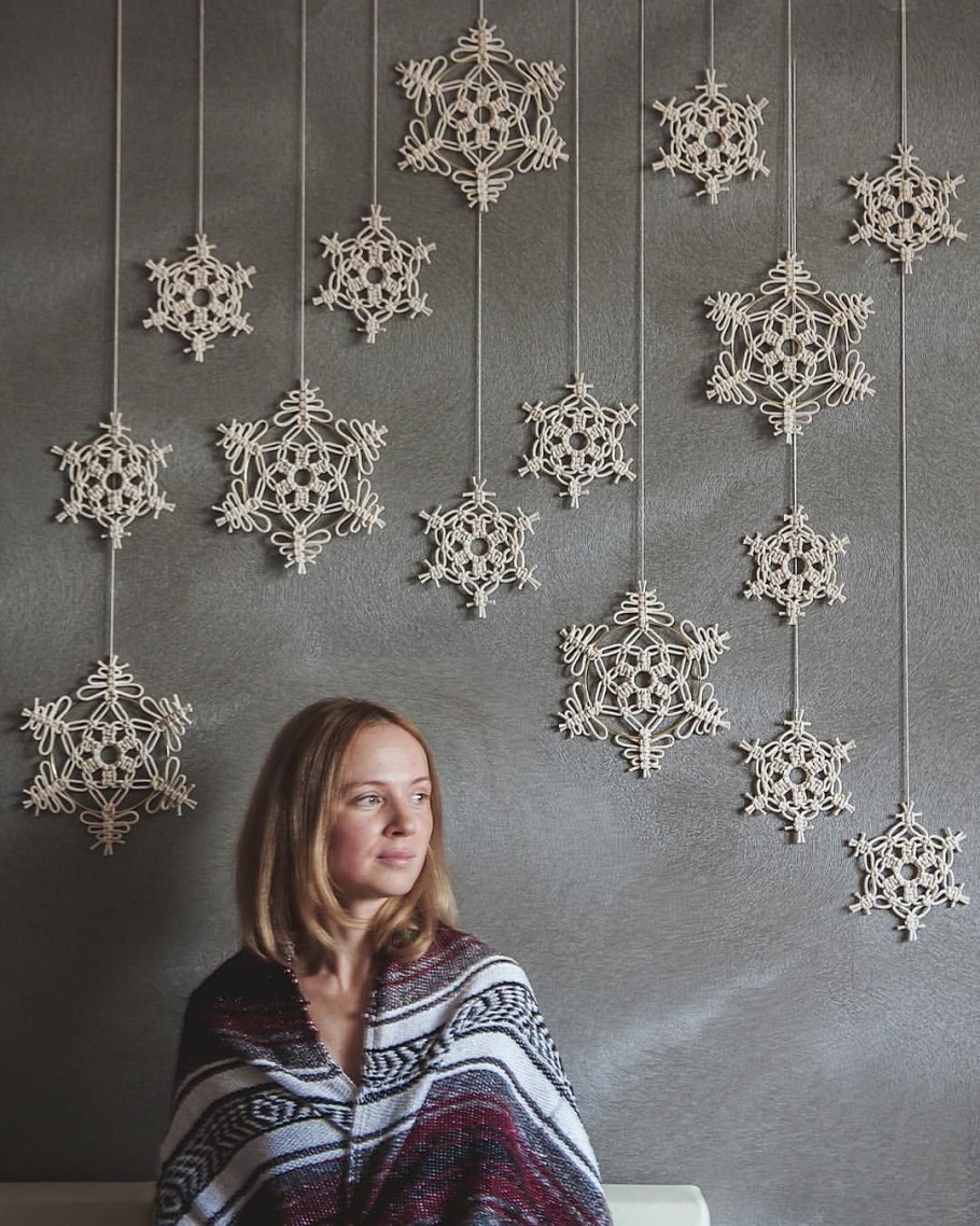 Макраме новый год