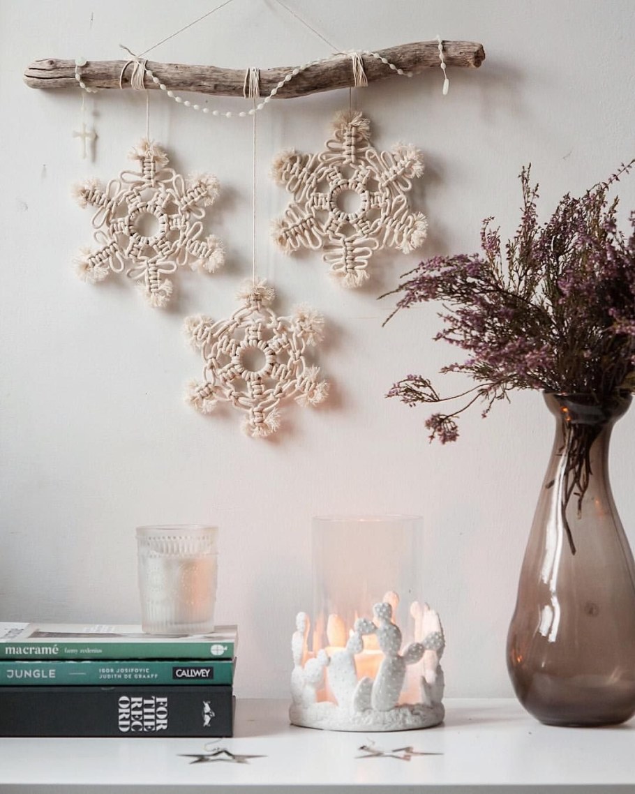 Новогодний декор панно