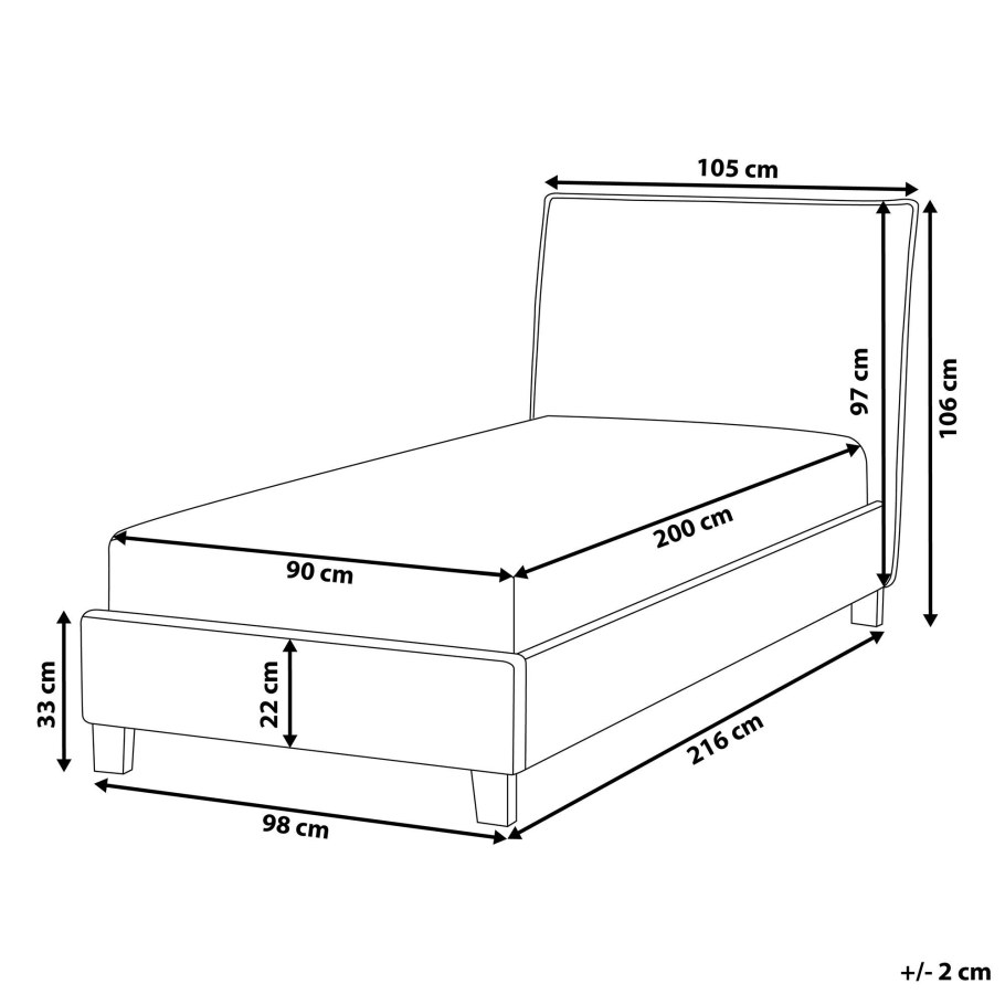 Размеры кроватей на 90
