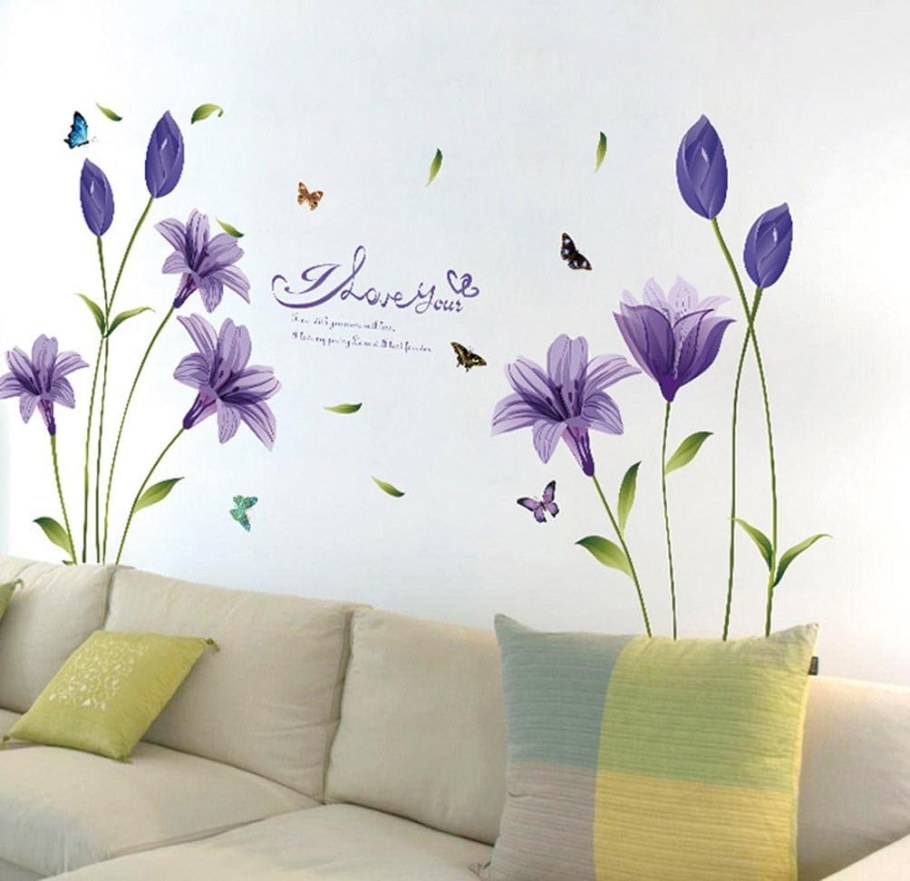 Большие наклейки на стену