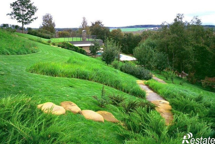 Геопластика террасирование