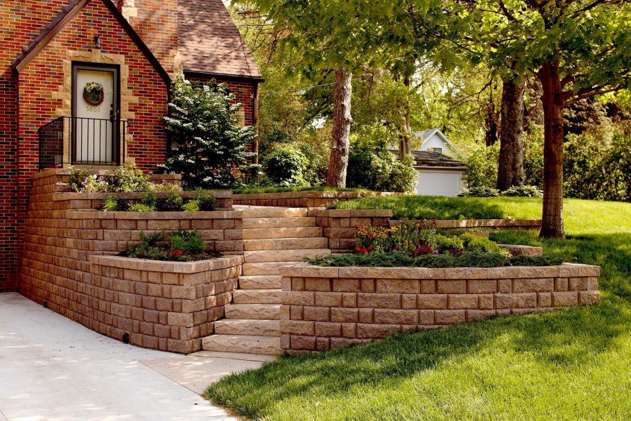 Террасирование в ландшафте