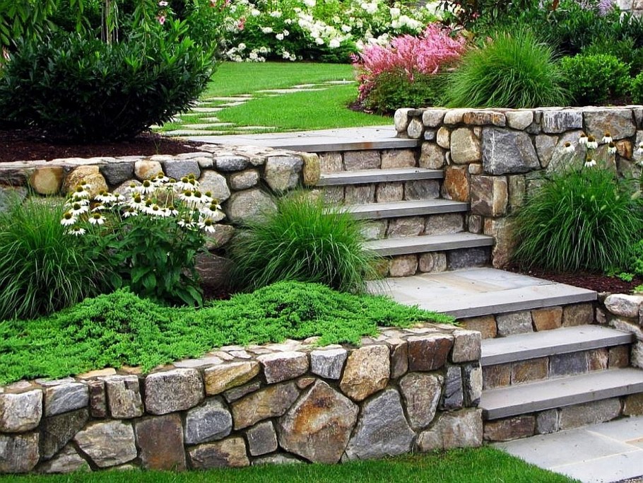 Террасирование в ландшафте