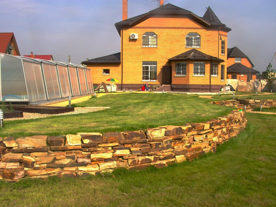 Террасирование участка 10 соток