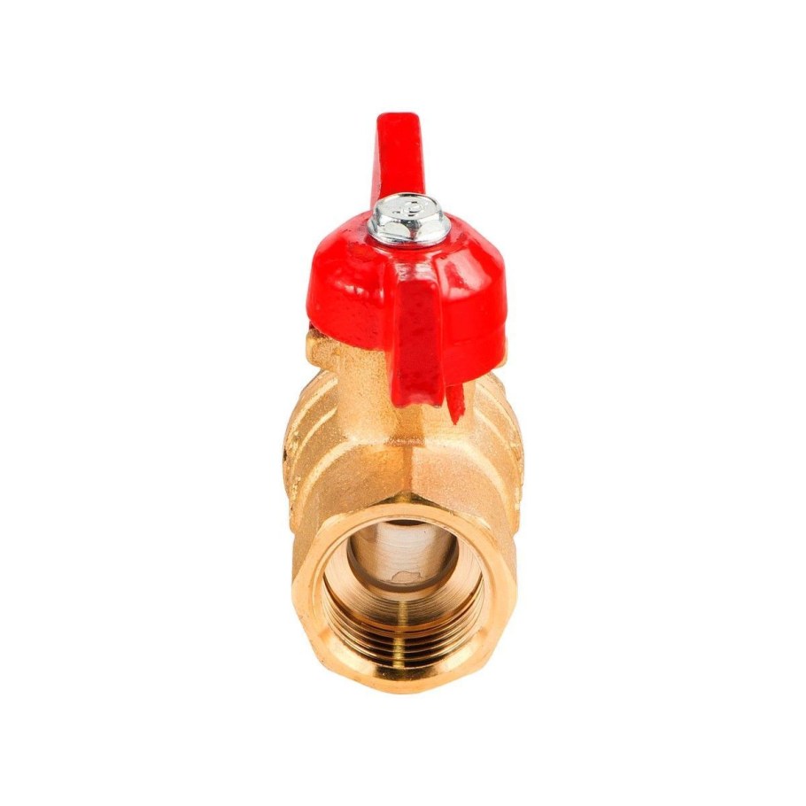 Кран шаровой никель стандарт 231 11б27п1 ду20 ВР/НР бабочка ГАЛЛОП 103189