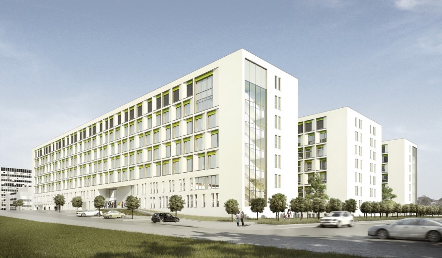 Фасад госпиталь в Германии