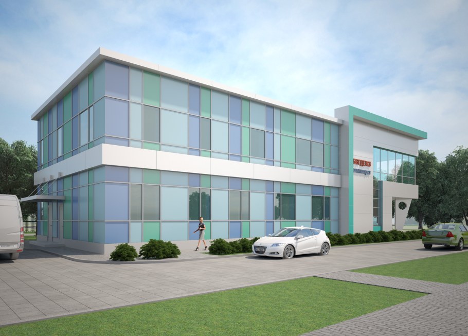 Фасад больницы