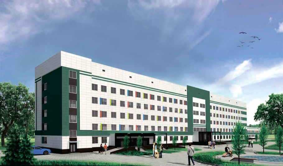 ДГП поликлиники Москвы фасады