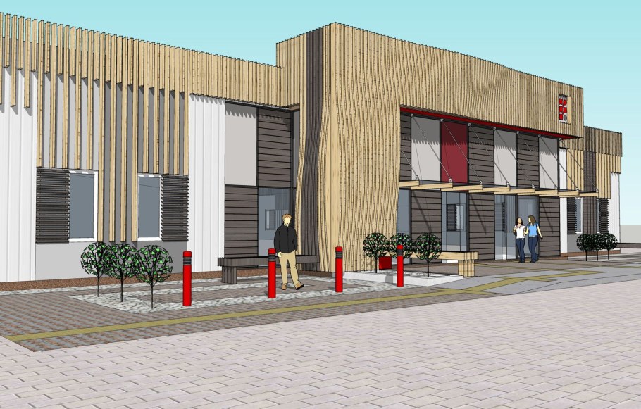 Фасад поликлиники №6