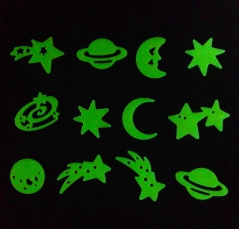 Флуоресцентные наклейки