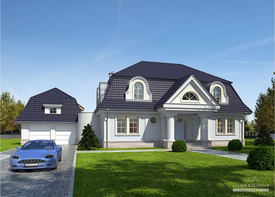 Проект мансардного дома