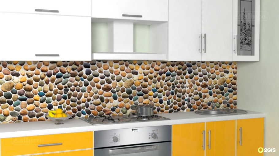 Стеновые панели для кухни соты