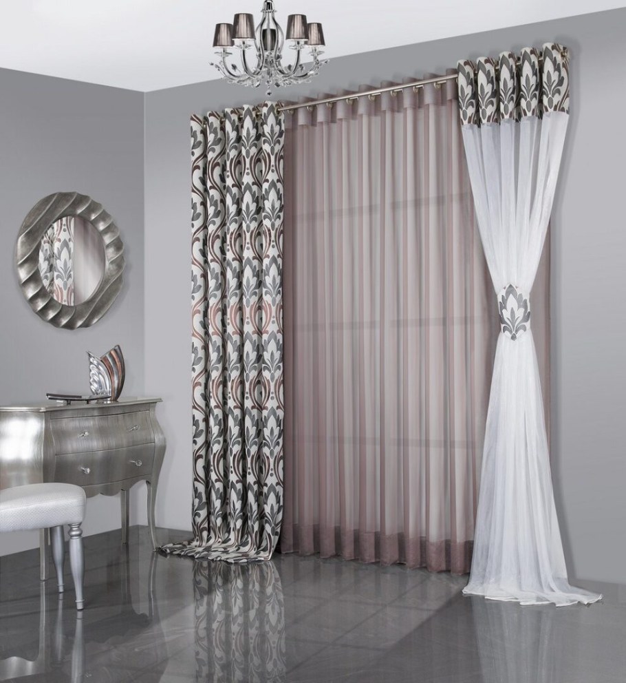 Модная тюль для зала