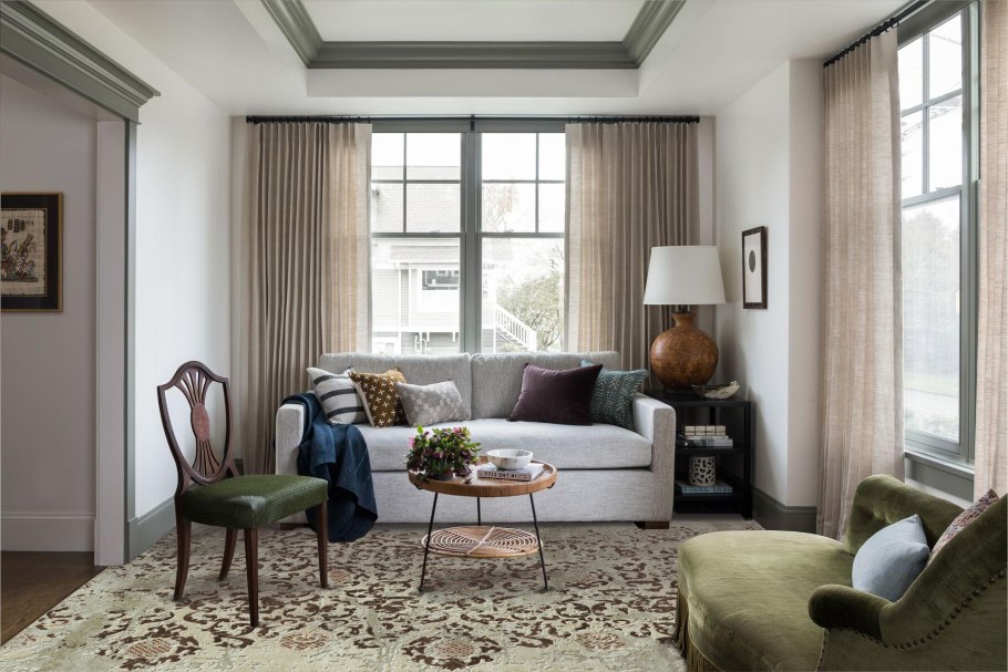 Шторы в интерьере 2022