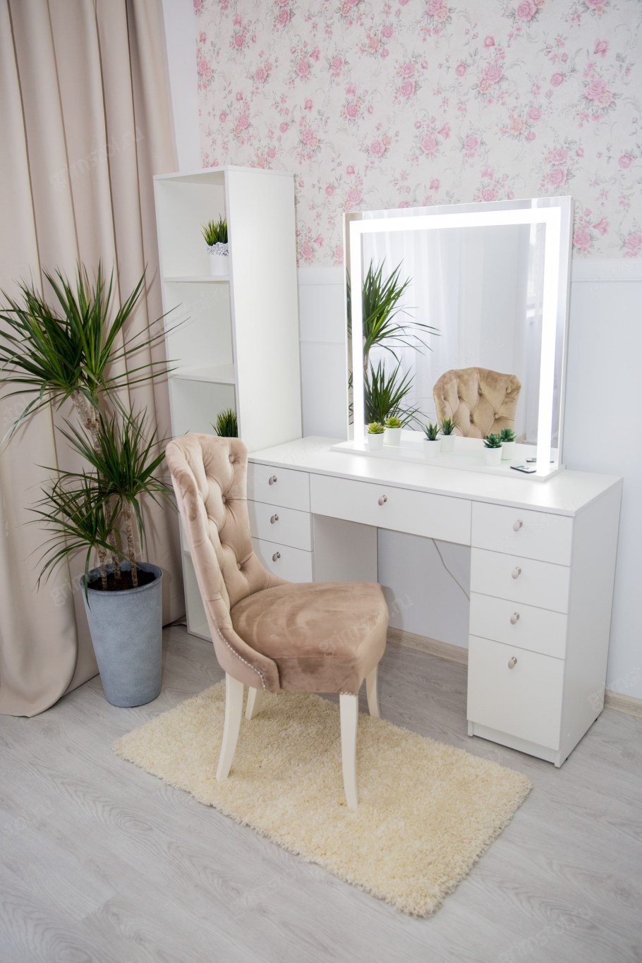 Гримерный столик с зеркалом икеа