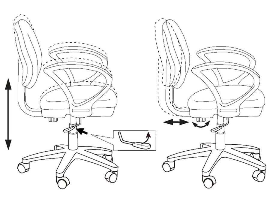 Кресло Бюрократ схема