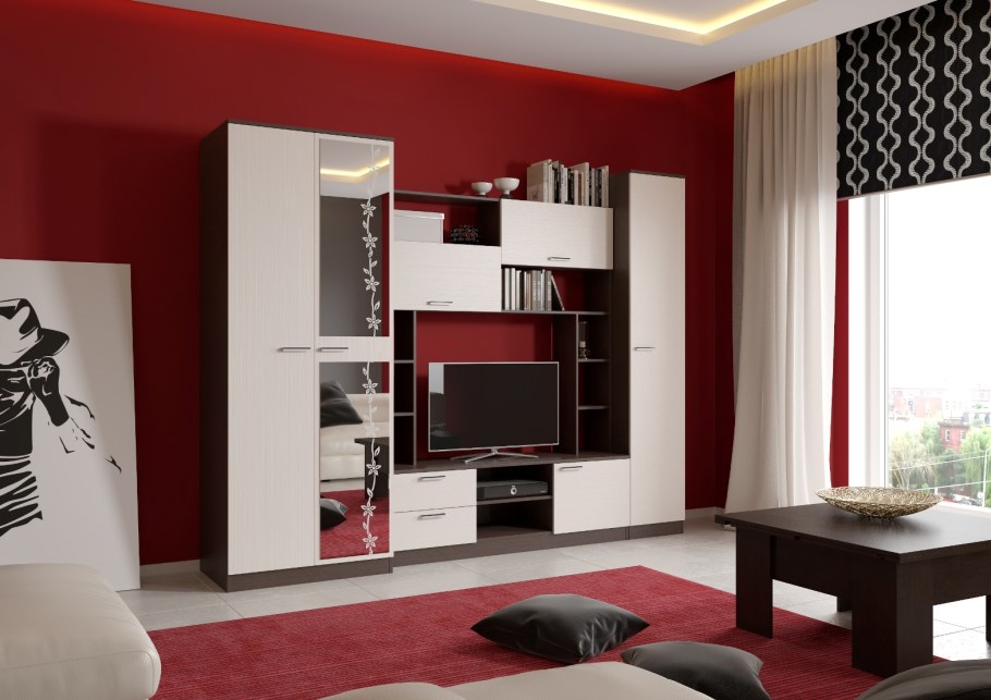 Стенка Сакура Мебельград