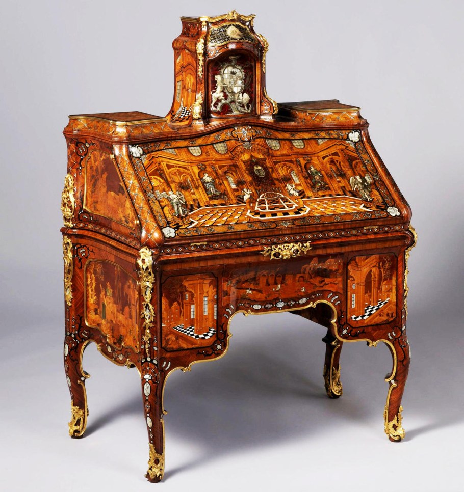 Давид рентген мебель Маркетри