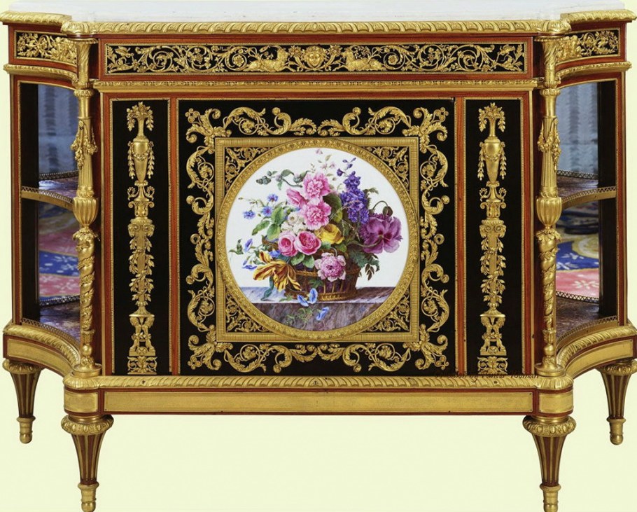 Роспись мебели 19 век