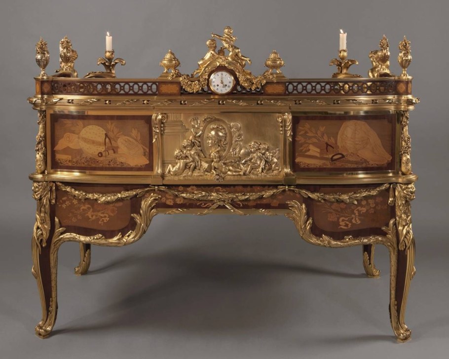 Рококо секретер 18 века