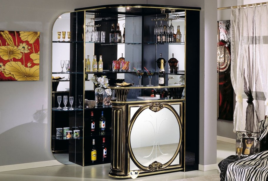 Шкаф бар etoile Chiara арт деко italichop