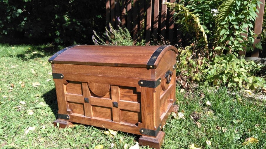 Сундук деревянный дуб